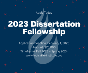 2023 Dissertation Fellowship