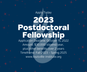 2023 Postdoctoral Fellowship